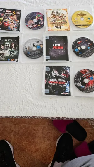 Lote 11 Juegos Lucha PS3 perfecto estado