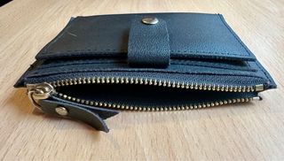 Mini Tarjetero y Monedero Negro