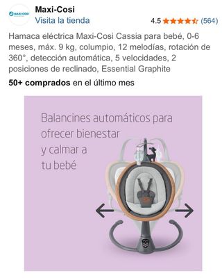 Hamaca bebé Maxi-Cosi