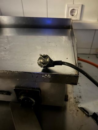 Freidora industrial eléctrica