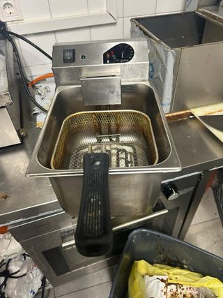 Freidora industrial eléctrica