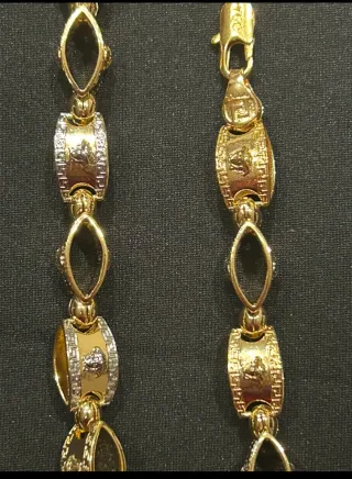 Collar Oro Laminado 18k Estilo Árabe versa