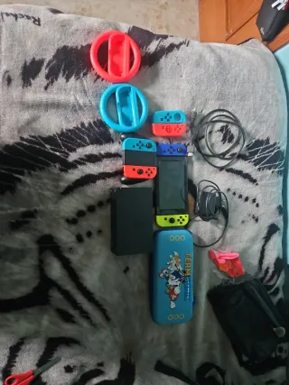 Nintendo Switch Azul y Amarillo