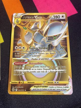 Carta Pokémon Arceus V ASTRO 184/172