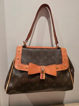 Bolso Louis Vuitton Marrón y Dorado