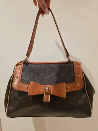 Bolso Louis Vuitton Marrón y Dorado