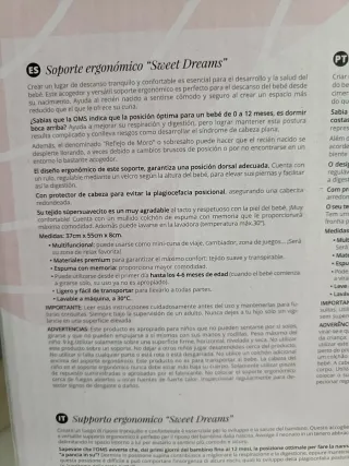 Cojín Soporte ergonómico Saro Sweet Dreams