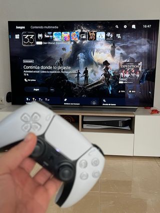 Playstation 5 con lector de discos