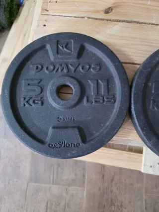 Disco pesa 5 kg Domyos