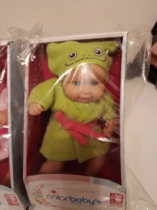 Oferton Dos muñecas Colorbaby's con capuchas