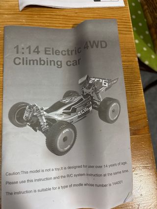 Coche RC XK 1/14 Eléctrico escala 1/14.