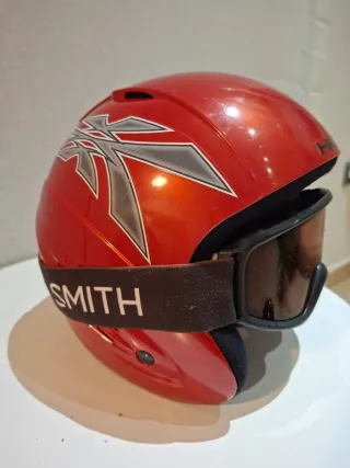 Casco de esquí Head niño con gafas