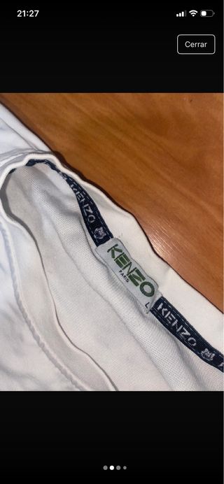 Sudadera Kenzo Tiger Paris Blanca