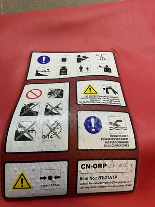 : Tabla Paddle Surf Aqua Marina Atlas Granate