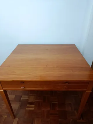 Mesa extensible cerezo