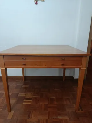 Mesa extensible cerezo