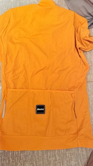 Maillot Santini Naranja Talla L Unisex mostaza