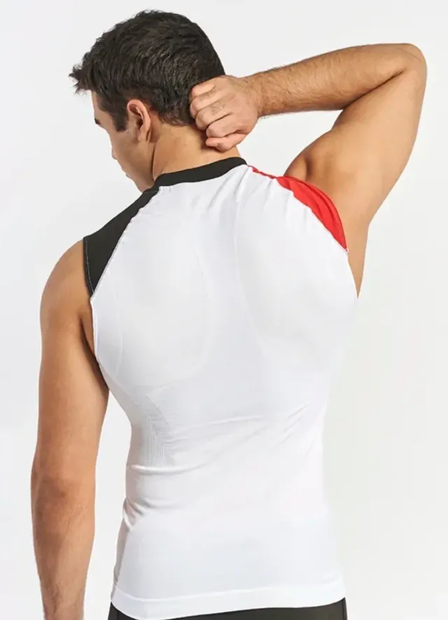 Camiseta sin mangas Sport Hg con fibra de carbono