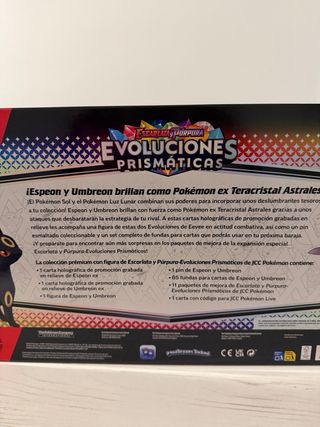 Colección Premium Pokémon Evoluciones Prismáticas