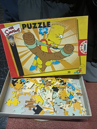 Puzzle Los Simpson Bart con Tirachinas Educa
