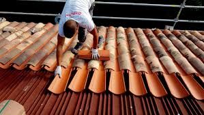 Instalación de tejas y tejados
