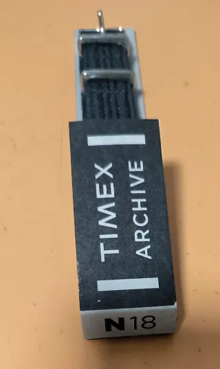 Correa Timex Negra Nylonnueva