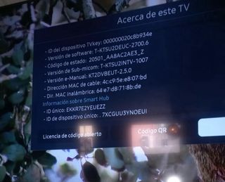 Samsung 50” 4K UHD Smart TV UE50TU7025