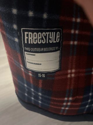 Chaquetón paño niño 15-16 azul