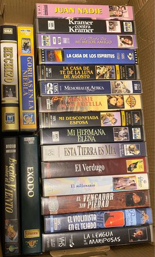 Peliculas VHS Cine Siglo XX.
