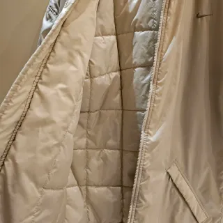 Nike Cortavientos  Retro Beige Mujer Vintage