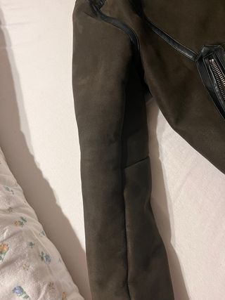 Chaqueta H&M Aviador/Biker Verde Oliva NUEVA