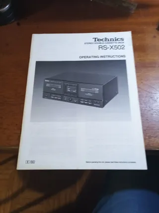 Technics RS-X502 Doble Cassette Deck