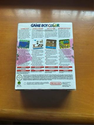 Game Boy Color Rosa Nintendo  1a Edición