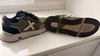 Zapatillas Munich Verde y Gris y nike air