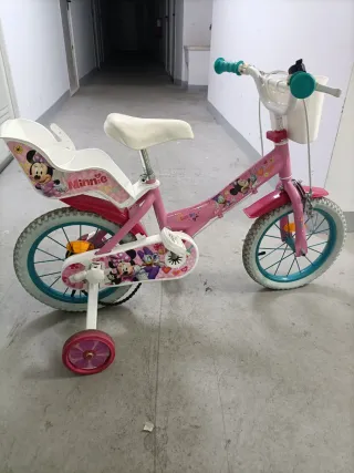 Bicicleta Minnie Niña 4-6 Años