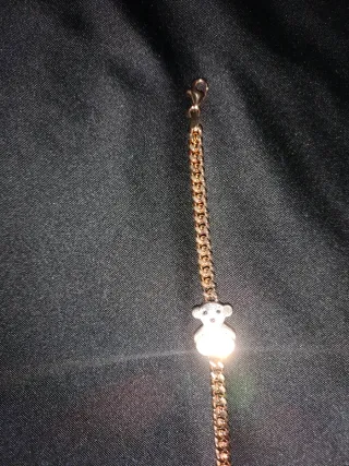 Pulsera Tous Oso Vermeil 925 Plata