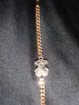 Pulsera Tous Oso Vermeil 925 Plata