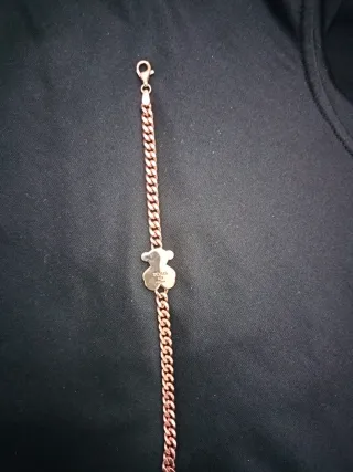 Pulsera Tous Oso Vermeil 925 Plata