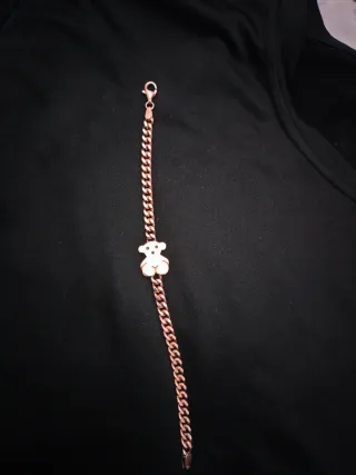 Pulsera Tous Oso Vermeil 925 Plata
