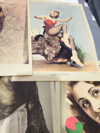 16 pósters cine estrellas 1953 A4 revista Plateia