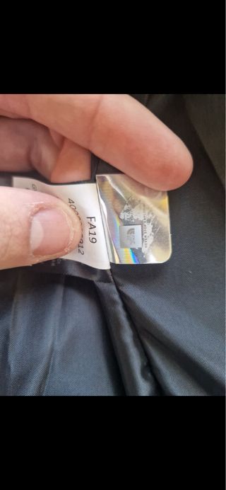 Abrigo The North Face Azul y Negro