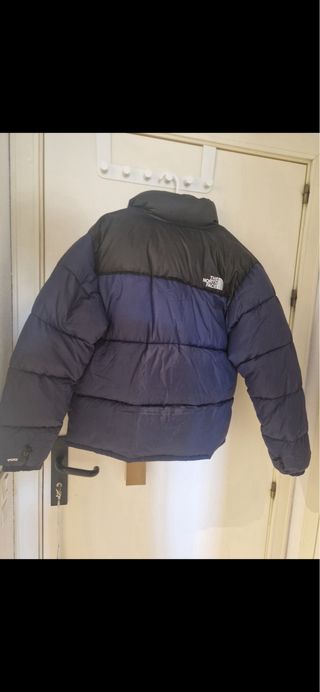 Abrigo The North Face Azul y Negro