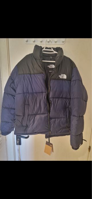 Abrigo The North Face Azul y Negro