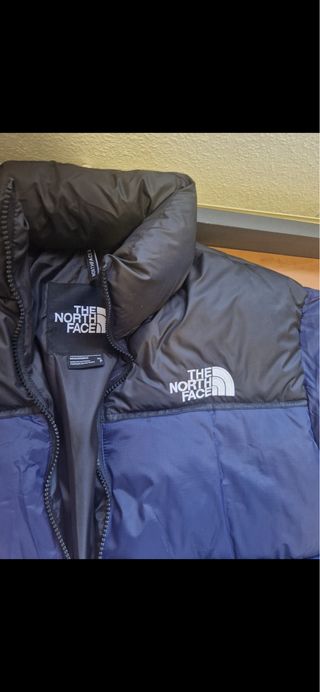 Abrigo The North Face Azul y Negro