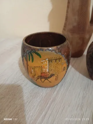 Set servizio legno vintage