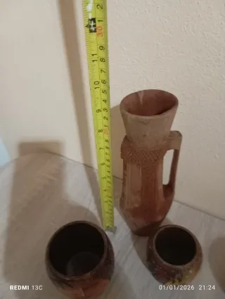 Set servizio legno vintage