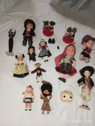 Lote de muñecas vintage