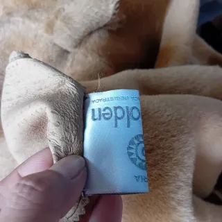 Abrigo de pelo marrón