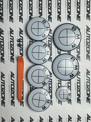 Pack emblemas BMW Full White para Serie 2 U06