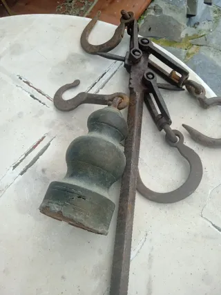 Balanza romana antigua grande